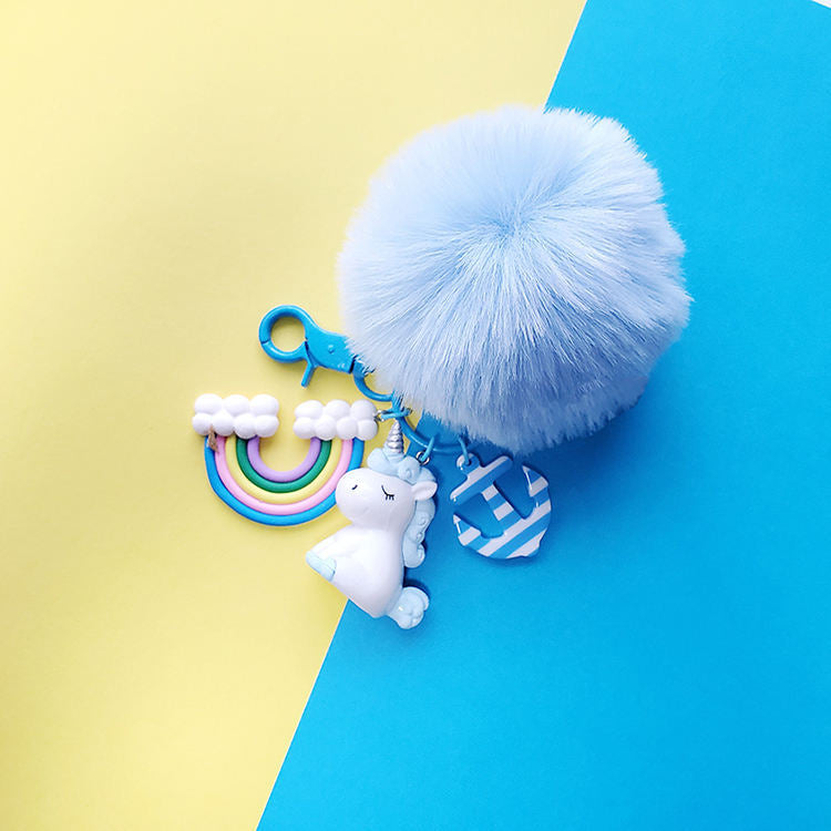 Wholesale Fur Ball My Little Pony Resin Keychain